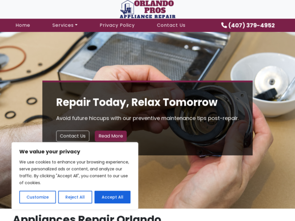 Appliance Repair Orlando Pros
