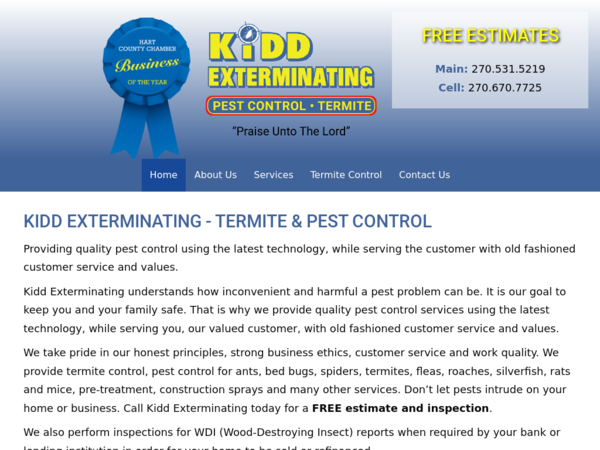 Kidd Exterminating
