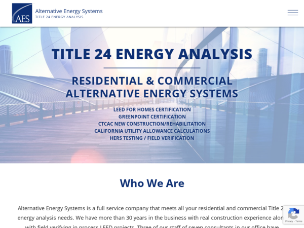 Alternative Energy Systems
