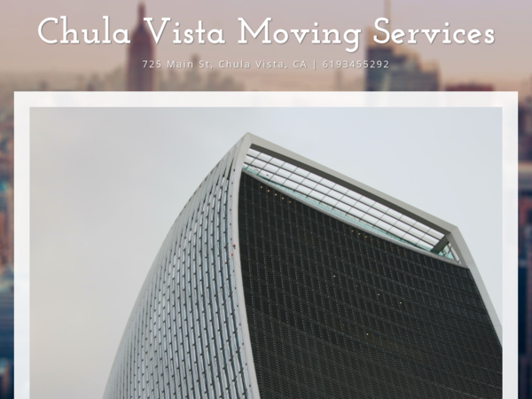 Chula Vista Moving Services