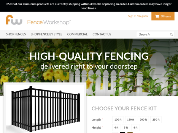 Fence Workshop Apex