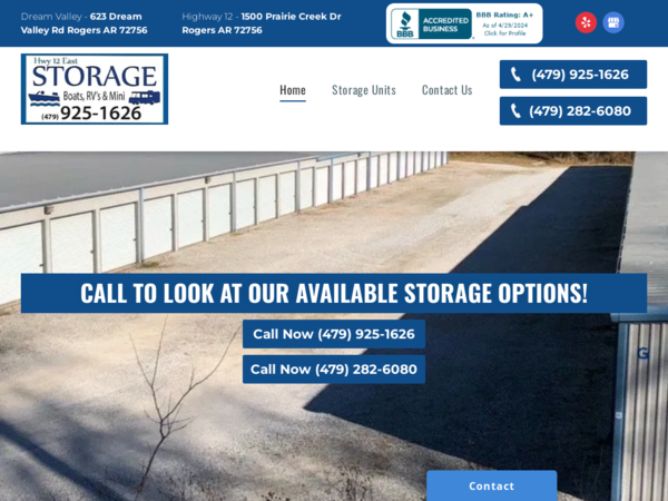 Highway 12 East Storage