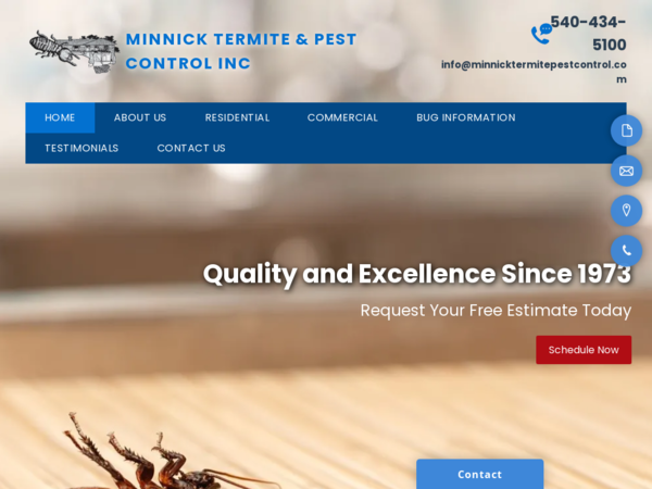 Minnick Termite & Pest Control Inc