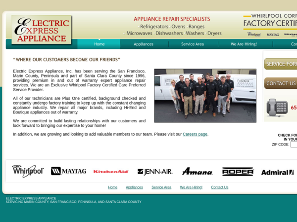 Electric Express Appliance Inc