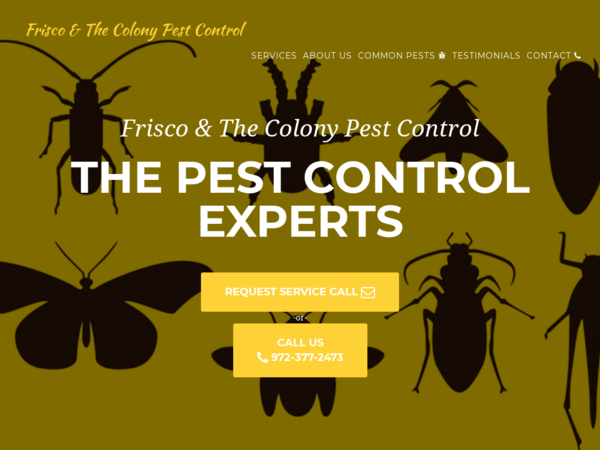 Frisco & Colony Pest Control