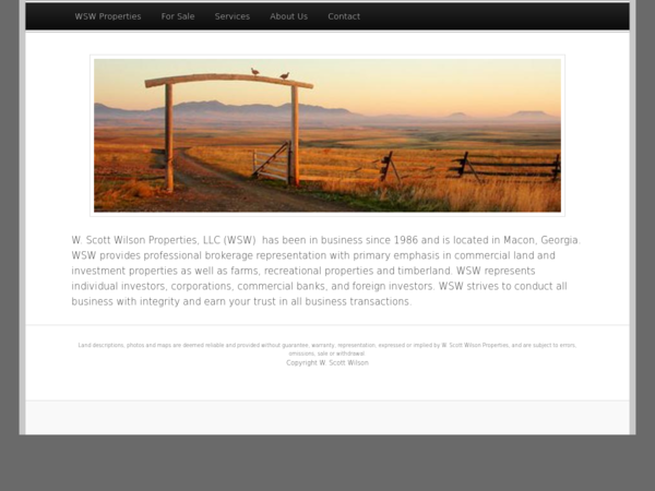 W Scott Wilson Properties LLC