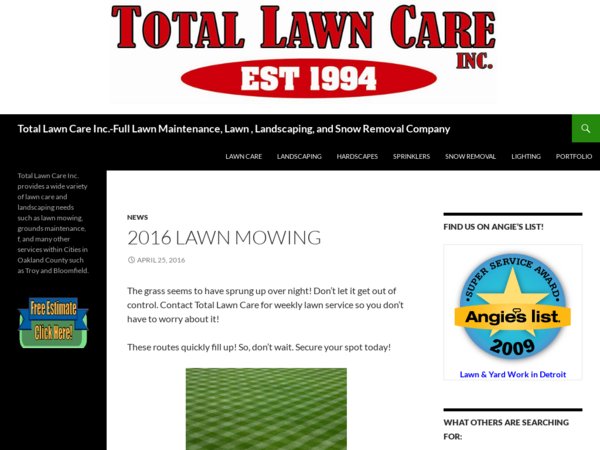 Total Lawn Care Maintenance