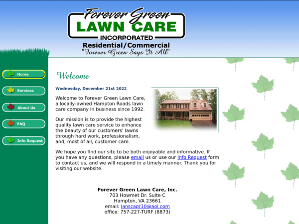 Forever Green Lawn Care