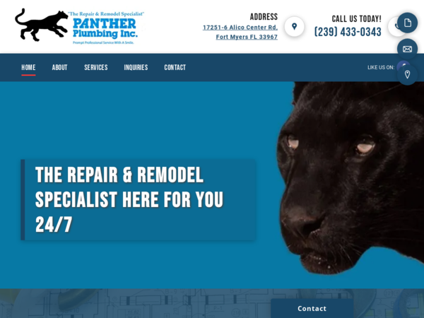 Panther Plumbing Inc