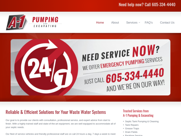A-1 Septic Tank & Excavating