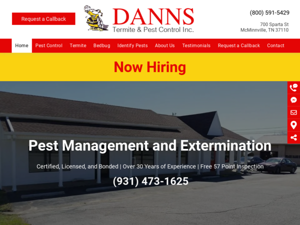 Dann's Termite & Pest Control