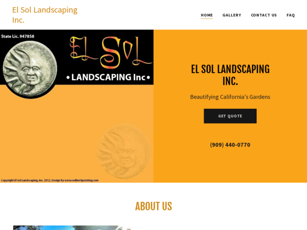 El Sol Landscaping Inc.