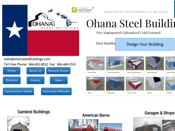 Ohana Steel Buildings Inc