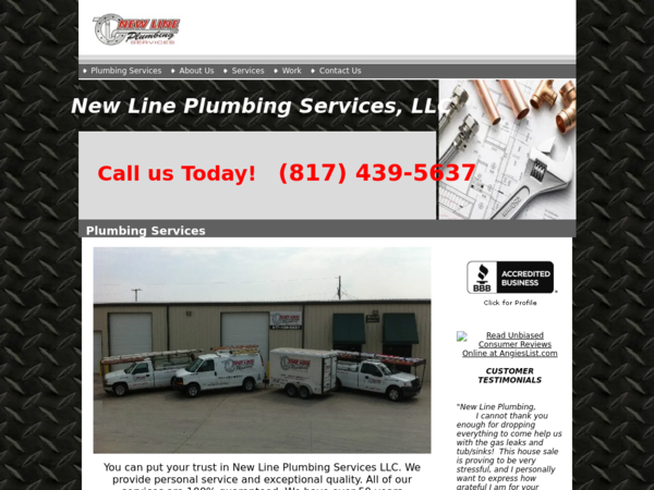 New Line Plumbing Services LLC