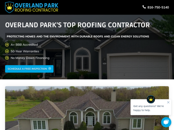 Overland Park Roofing Contractor