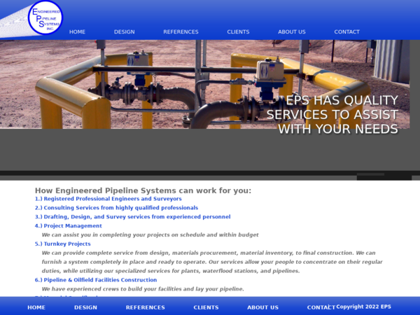 Engineered Pipeline Systems
