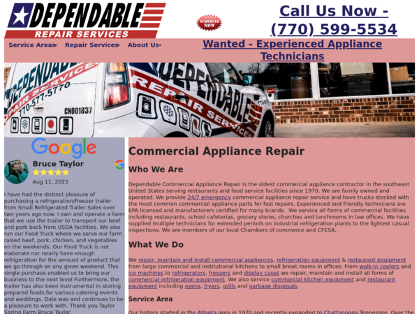 Commercial Appliance Repair