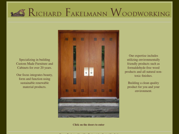 Richard Fakelmann Woodworking