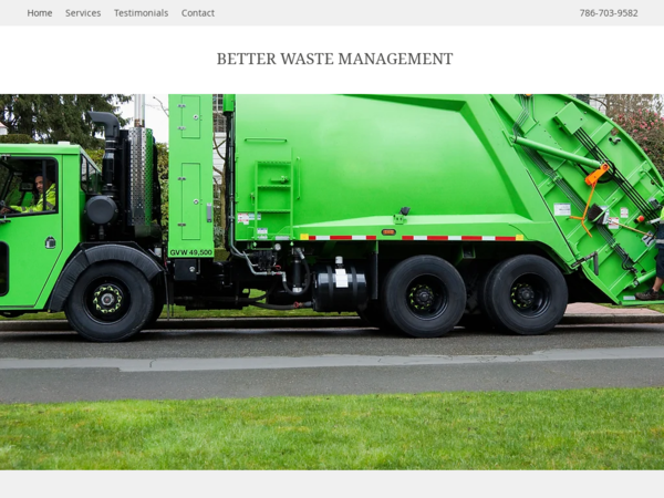 Better Waste Management