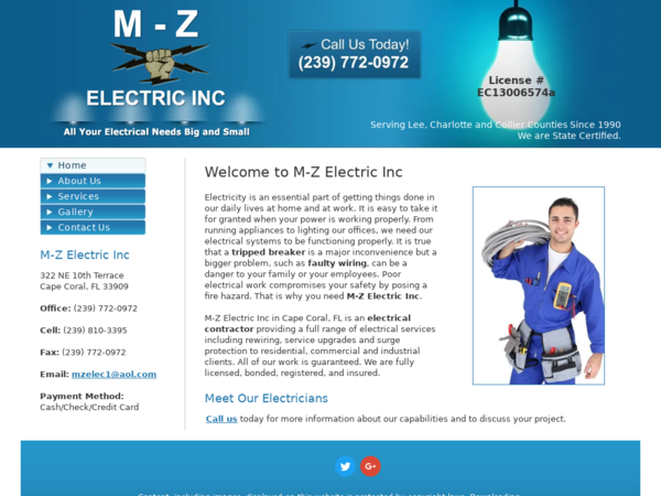 M-Z Electric Inc