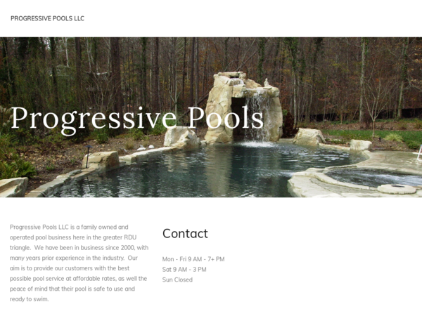 Progressive Pools