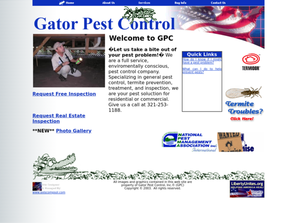 Gator Pest Control Inc
