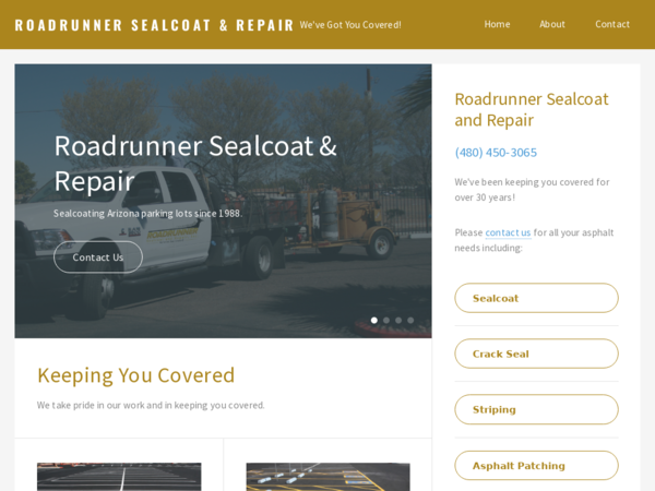 Roadrunner Sealcoat and Repair