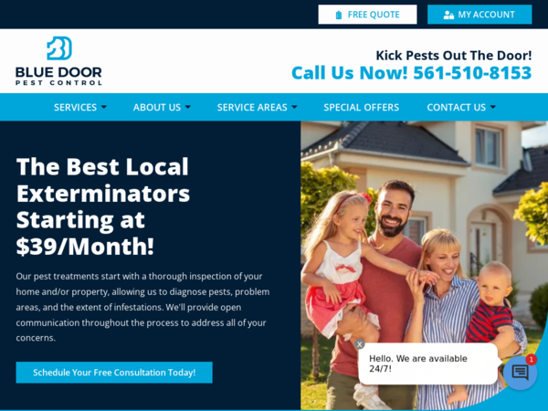 Blue Door Pest Control