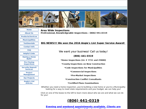 Area Wide Inspections