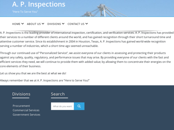 A P Inspections