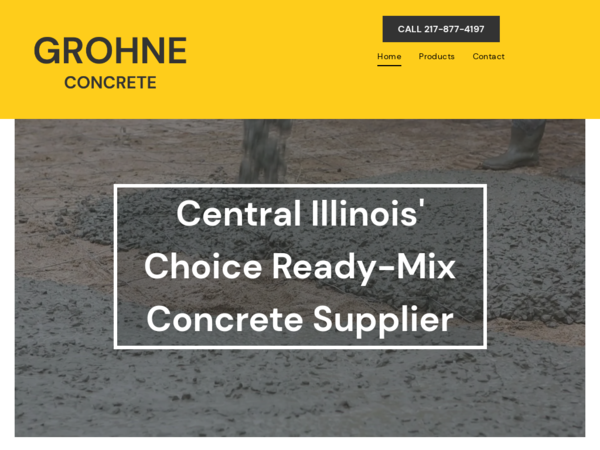 Grohne Concrete Products