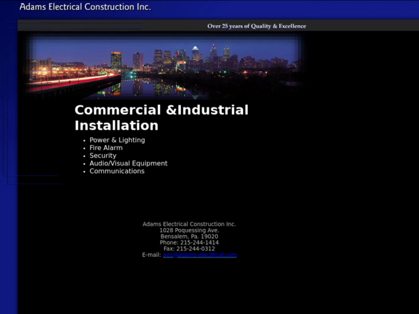 Adams Electrical Construction