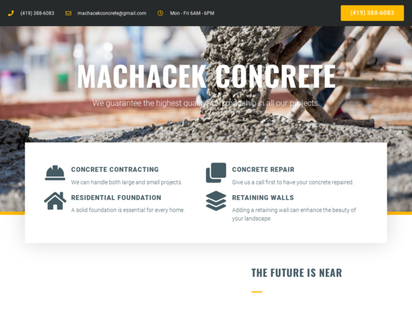 Machacek Concrete Llc