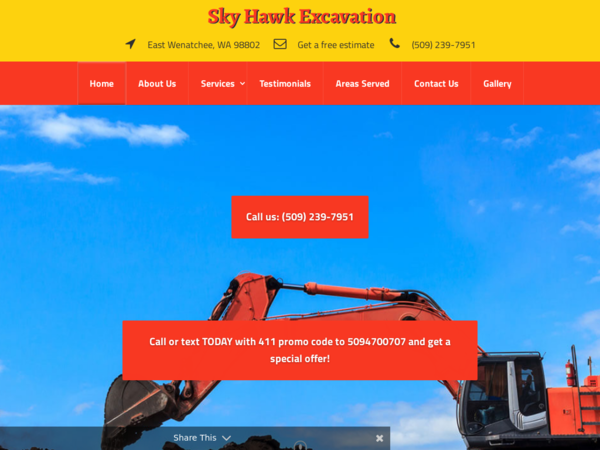 Sky Hawk Excavation