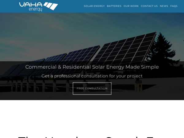 Vaha Sustainable Energy