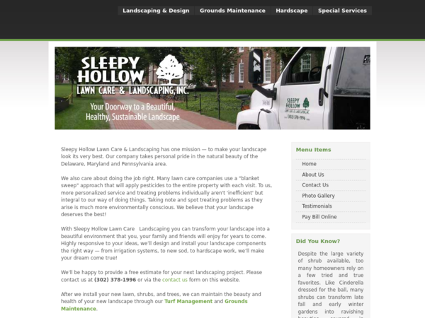 Sleepy Hollow Lawn Care & Landscaping