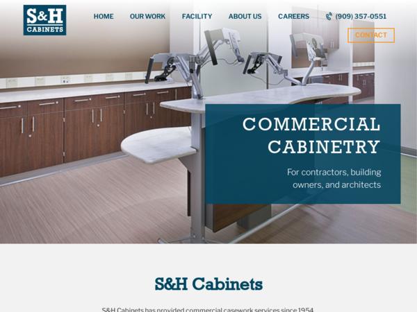 S & H Cabinets & Manufacturing Inc