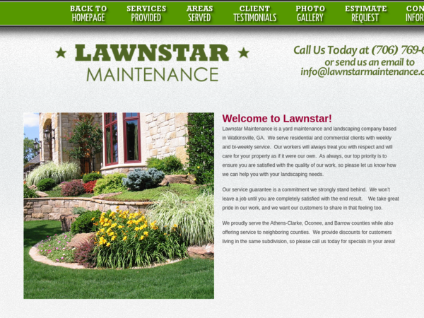 Lawnstar Maintenance