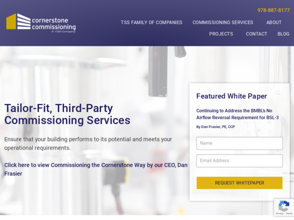 Cornerstone Commissioning Inc