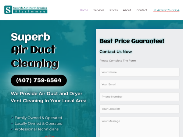 Superb Air Duct Cleaning Sanford