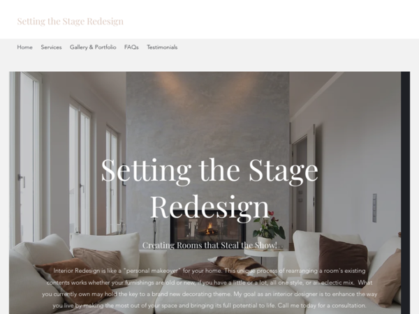 Setting the Stage Redesign