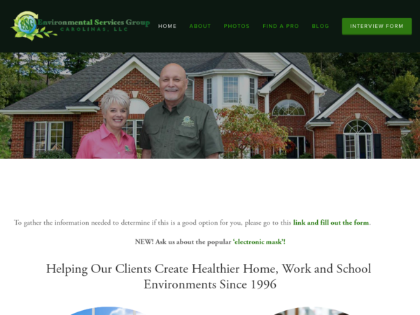 Environmental Services Group Carolinas