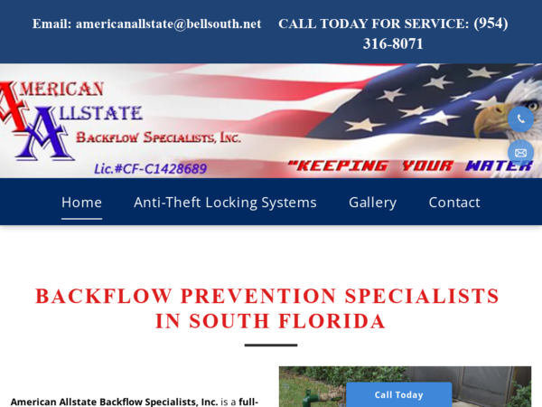 American Allstate Backflow