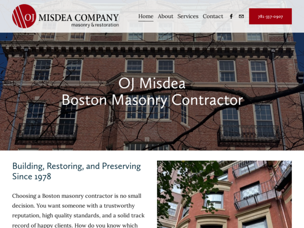 O.J Misdea Masonry & Restoration