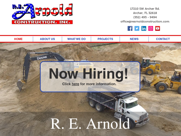 R E Arnold Construction Inc