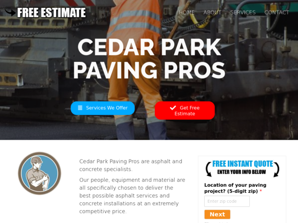 Cedar Park Paving