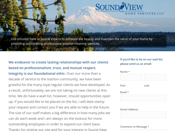 Sound View Home Services LLC