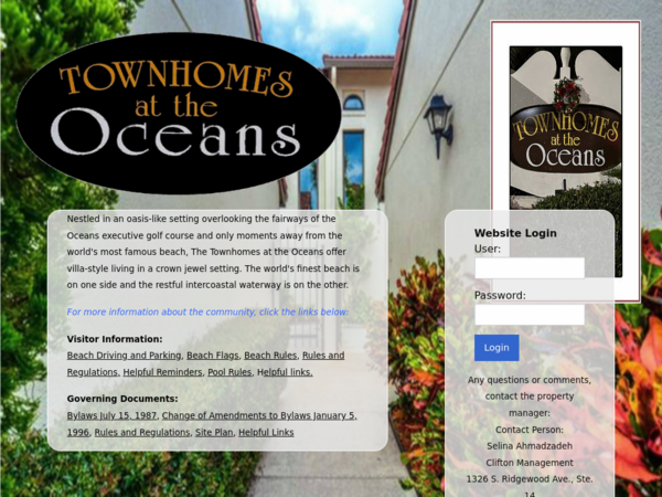 The Townhomes at the Oceans Hoa