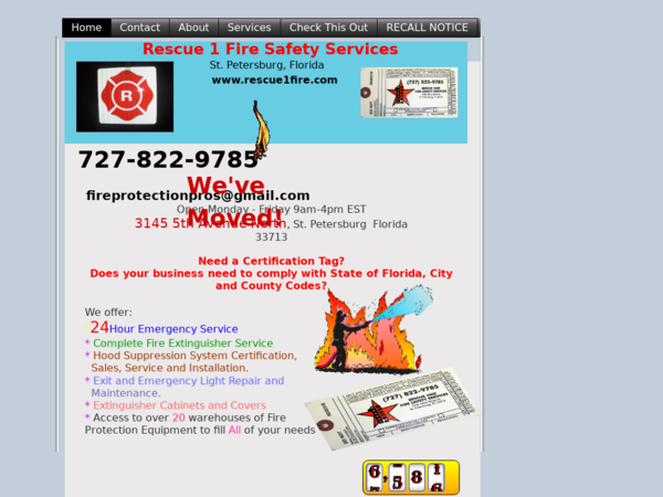 Rescue 1 Fire Safety Services