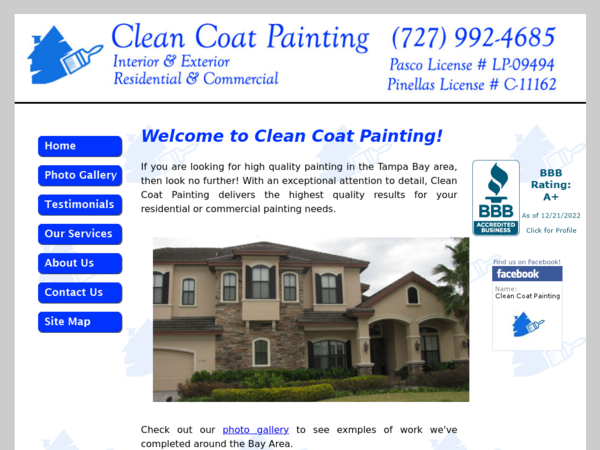 Clean Coat Painting
